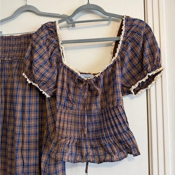 Hill House Brown Spencer Plaid Set - Picture 5 of 9